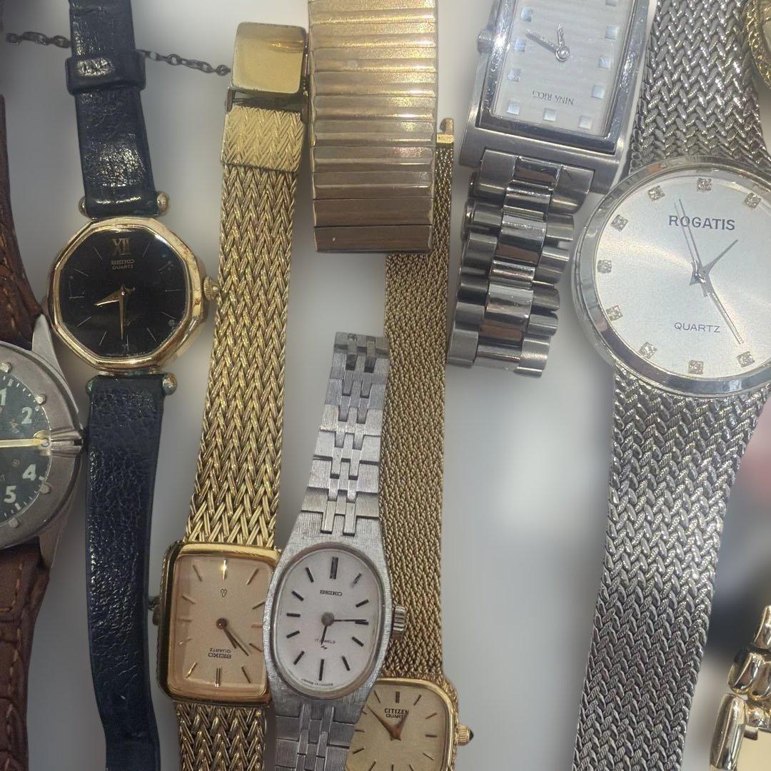 Seiko、citizenなど時計22点まとめ売り