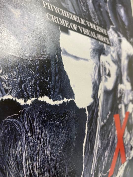 X JAPAN エックスジャパン　[当時Tシャツ原稿及びポスター]