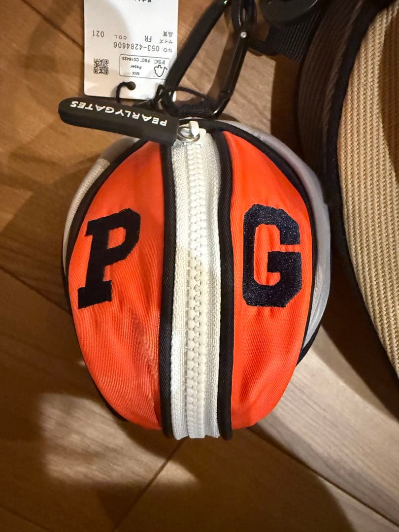 パーリーゲイツ　バスケット型バッグ&ボールケース