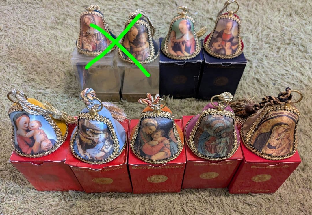 REUGE リュージュ スイス製 オルゴール ベル 7個 セット