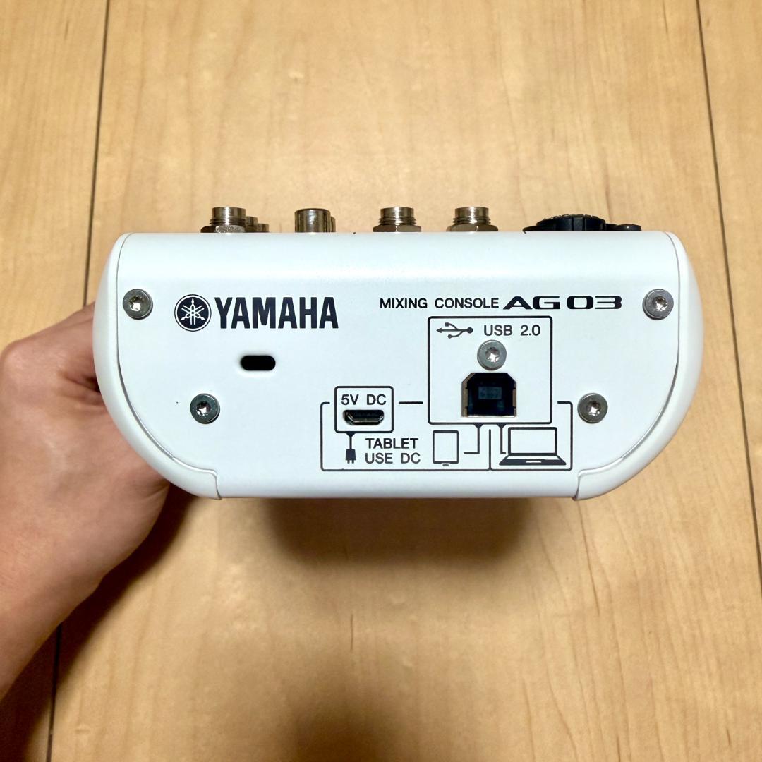 YAMAHA AG03 USBオーディオインターフェース