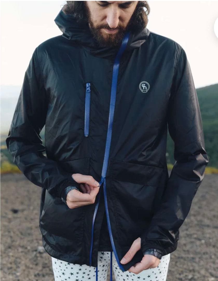 新品未使用 charbon LIMONTA NYLON ZIP UP PARKA