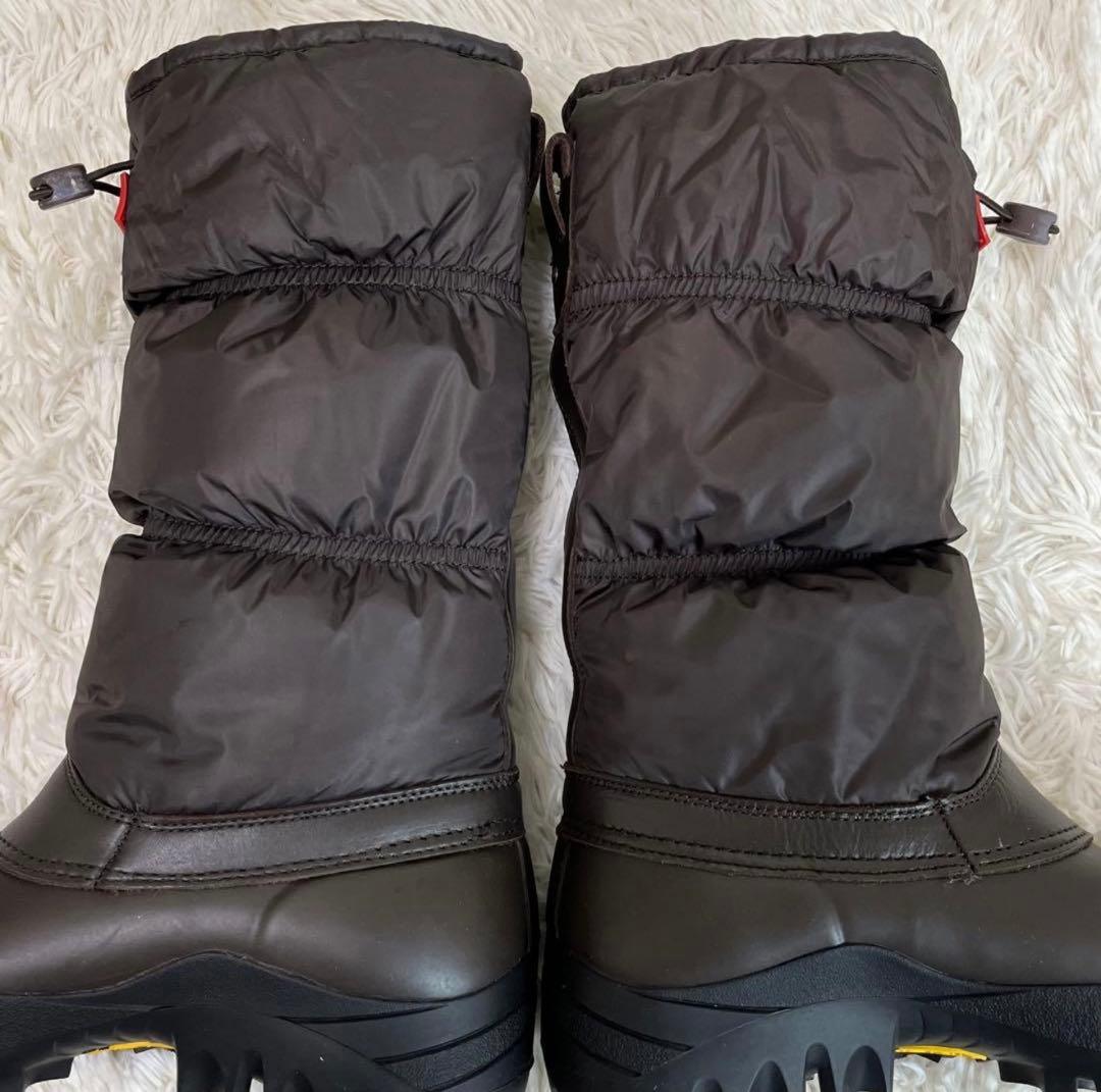 HUNTER スノーブーツ ロングブーツブラウン 39 25cm UK6
