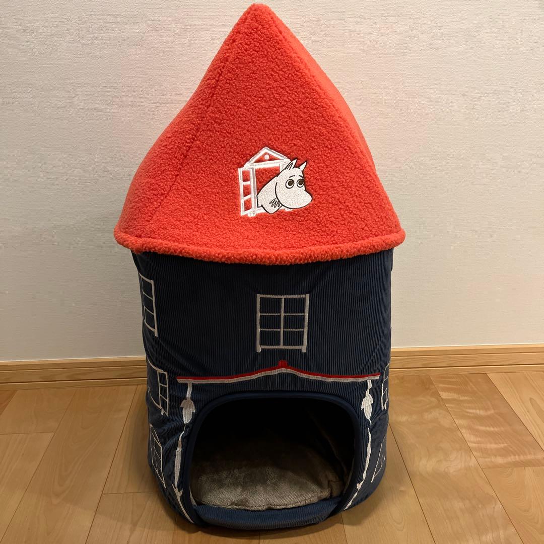 最終値下げ【美品・レア物】ムーミン　ムーミン屋敷　ドックハウス　犬ベッド