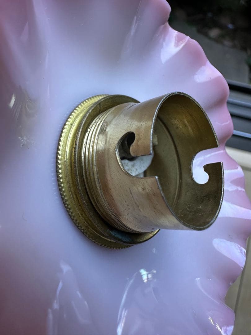 ＊リッコページになります＊ オパリンローズの小さなアトリエランプ2個＊