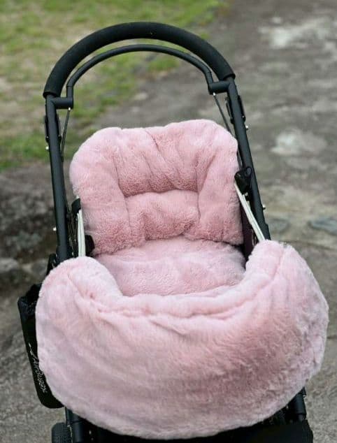 ❤あご乗せクッション❤ペットカートコンフォーター❤grey✕pink