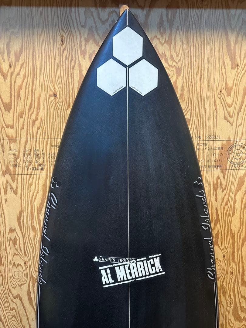 サーフィン・ボディボード AL MERRICK FISHBEARD 5'8\" USED