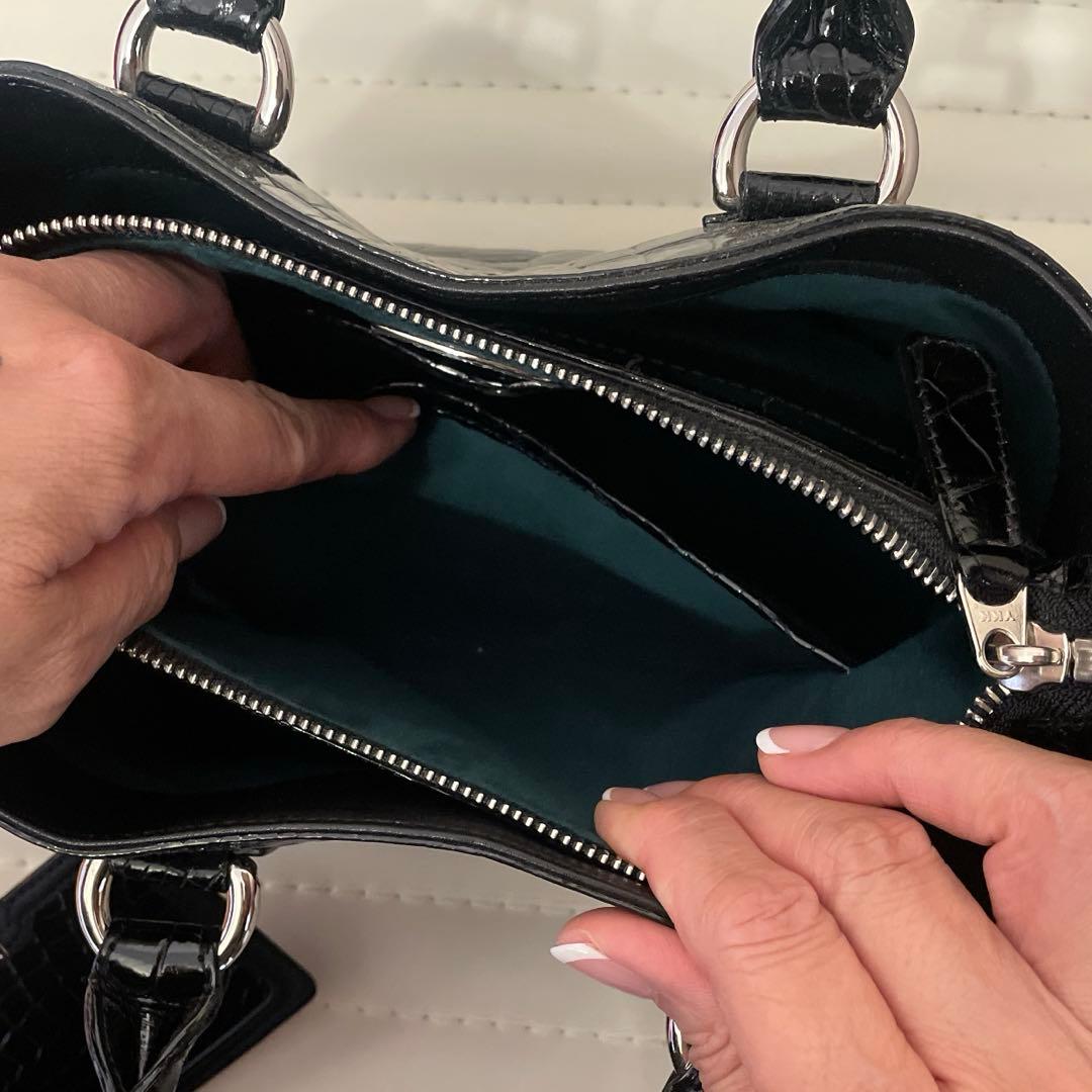 クロコダイル　ミニ　ショルダーバッグ