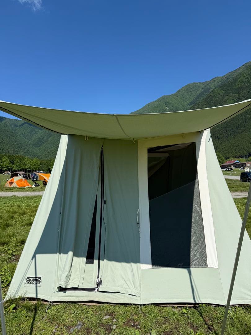 カーカムス springbar テント ライトグリーン