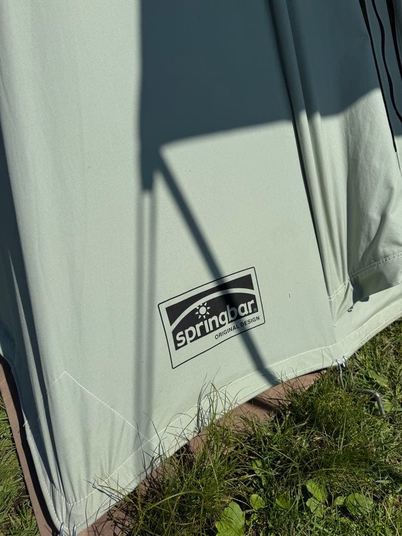 カーカムス springbar テント ライトグリーン