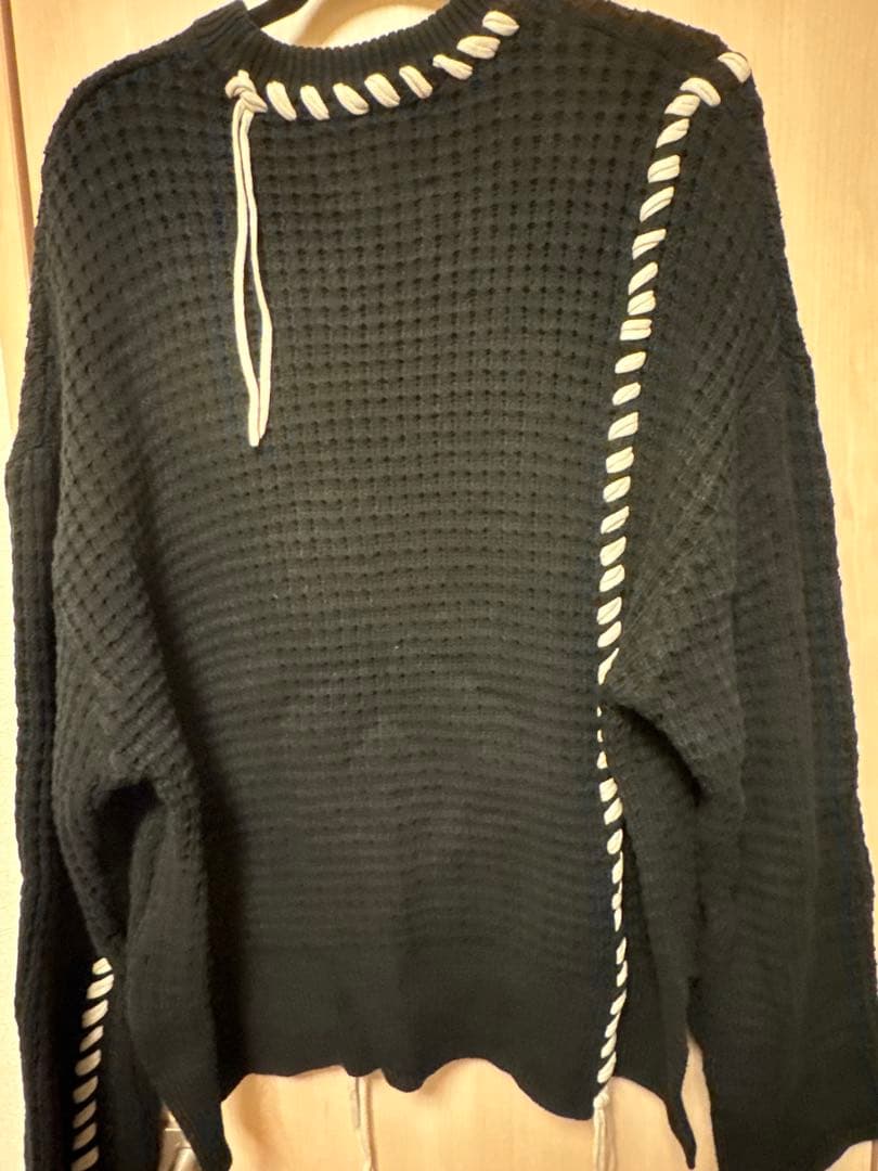 メゾンスペシャル 鬼ワッフル ニット