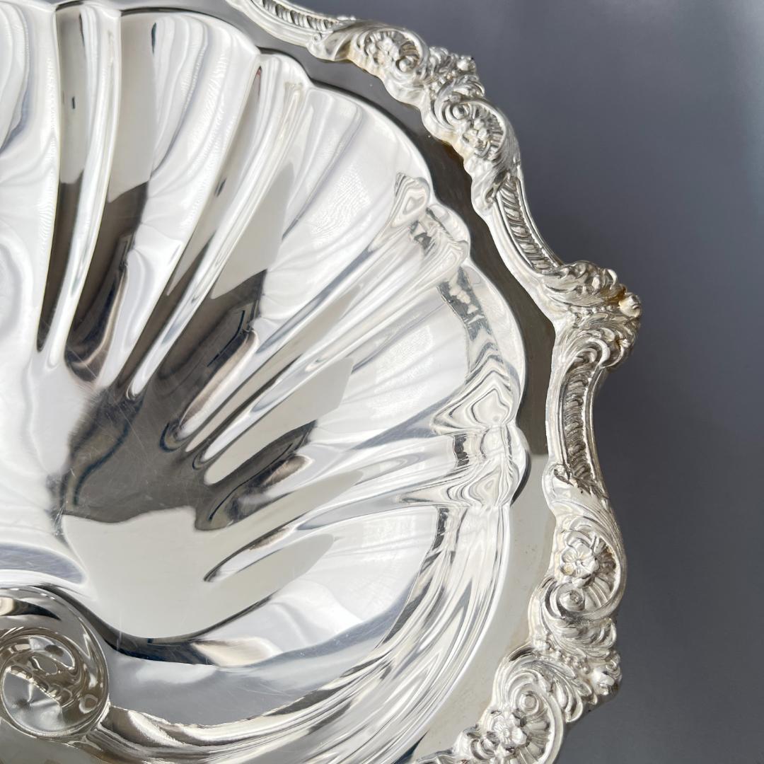 【POOLE】シェル型センターピース 40cm ビーナスの誕生 ダイナミック！！