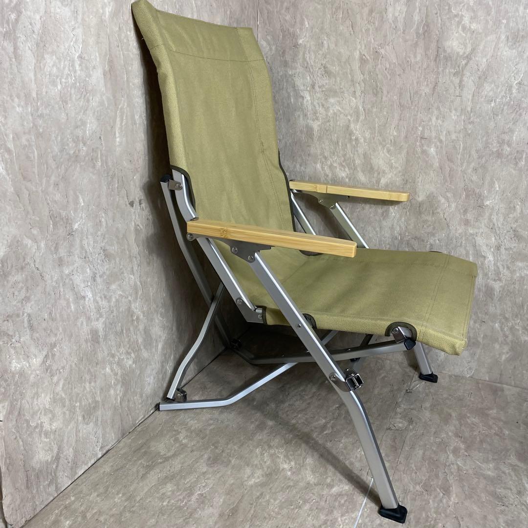 極美品  peak ローチェア30 カーキ LV-091KH