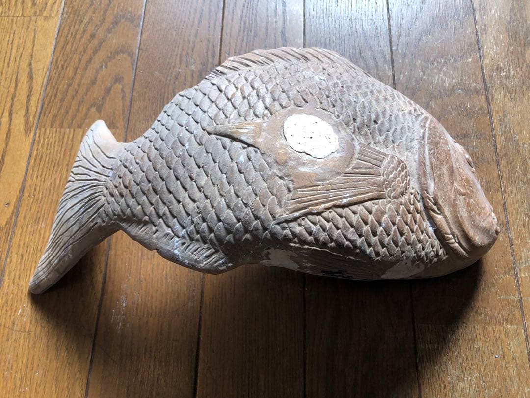 魚型の石膏型　鯛型