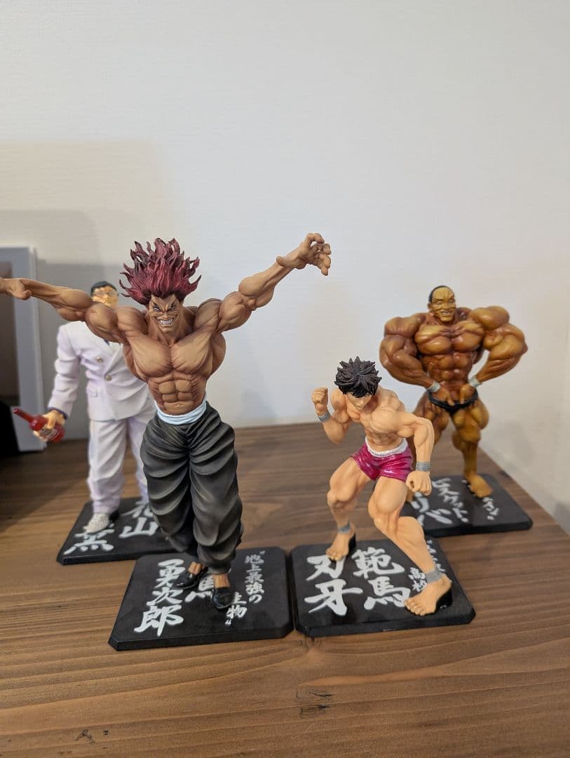 バキ フィギュア　4体セット