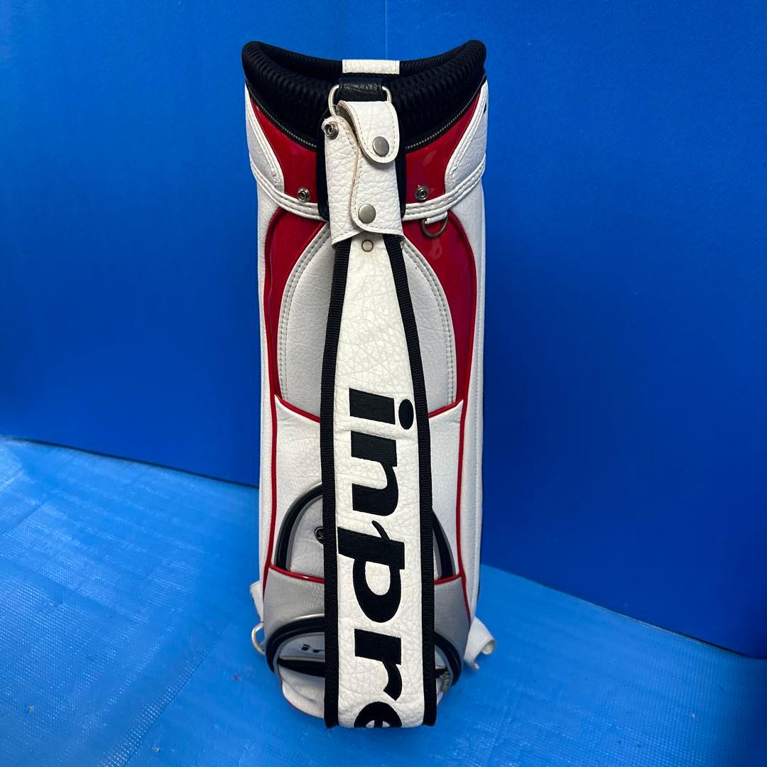 YAMAHA inpres キャディバッグ ホワイト/レッド