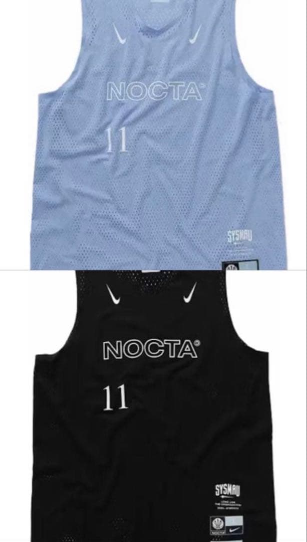 値下げしました。NIKE NOCTA バスケットボールタンクトップ 黒のみ