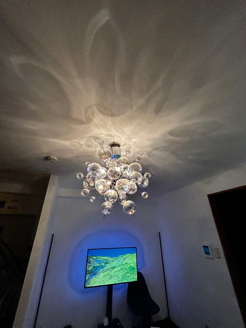 マックイーン バブルデザイン シャンデリア ラスター