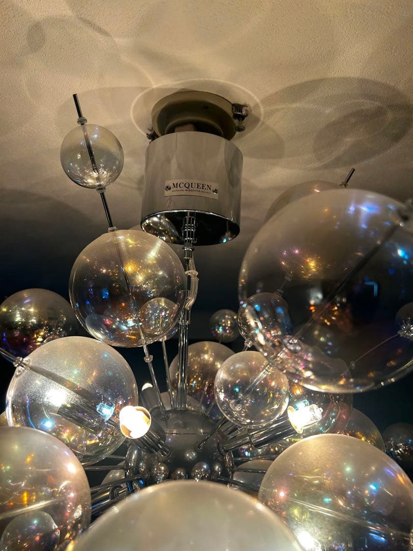 マックイーン バブルデザイン シャンデリア ラスター