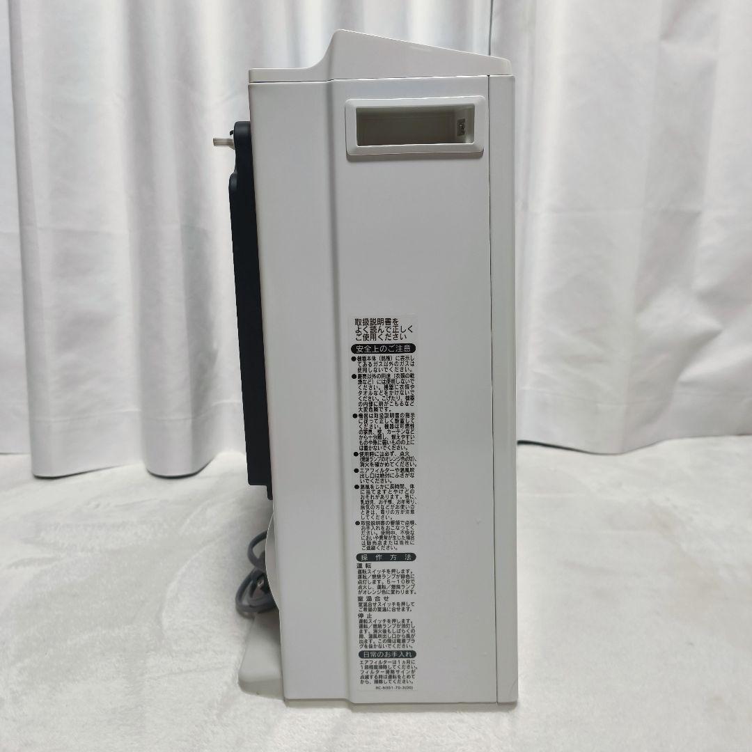 【極美品】リンナイ RC-U5801E ガスファンヒーター 説明書、4mホース付