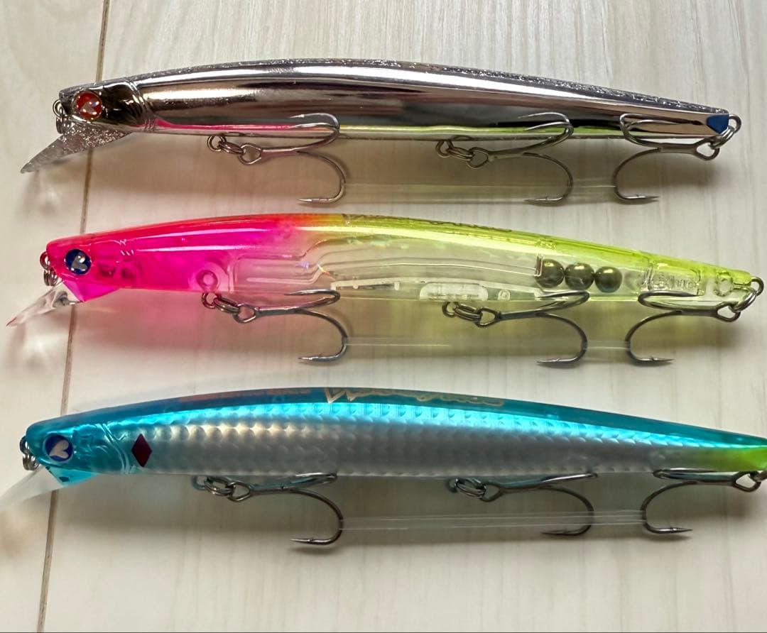 ブルーブルー　ブローウィン140s 140j 計3本セット　箱無し　未使用