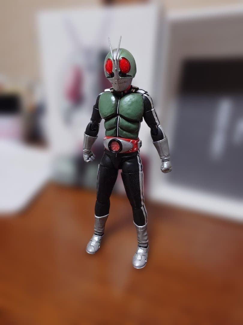 真骨彫　仮面ライダー新1号＆新2号