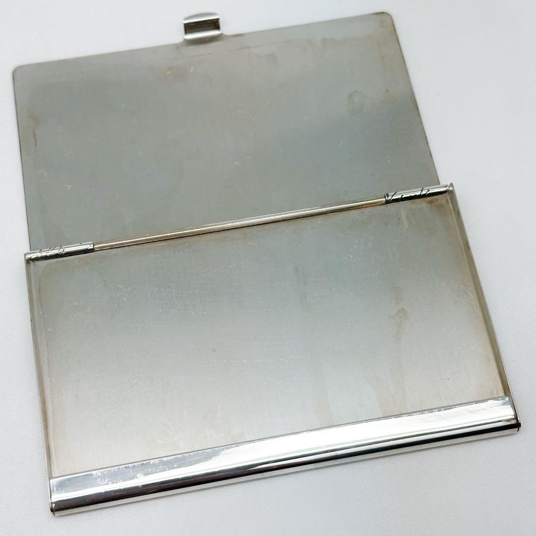 美品TIFFANY＆Co ティファニー カードケース シルバー925 名刺入