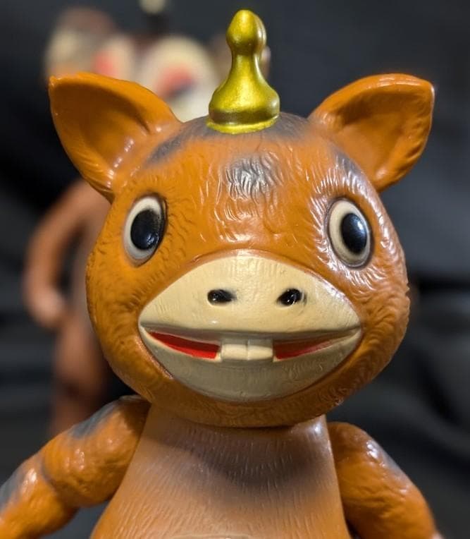 ブースカ＆チャメゴン（イヌクマ）ソフビフィギュア２体セット