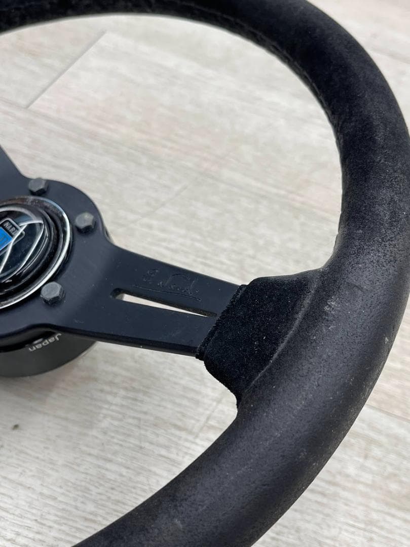 NARDI ステアリング スポーツ タイプラリー スエード 34㎝ ナルディ