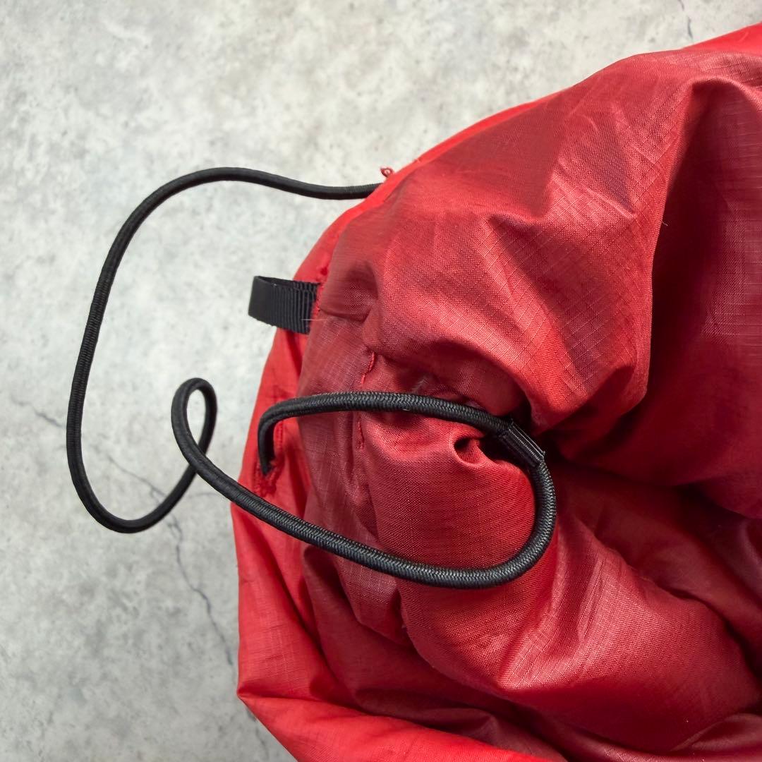 Patagonia パタゴニア ライトダウンジャケット ロゴ 赤