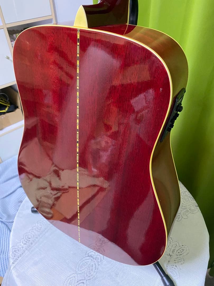 新春特価　ビンテージMorris WH-20　ハミングバード エレアコ音出し良好