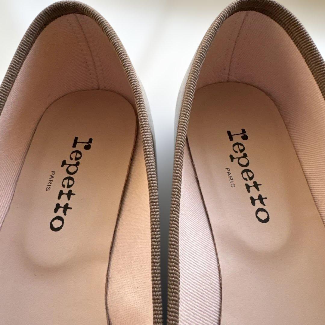 repetto ブリジットエナメル　ベージュ　40