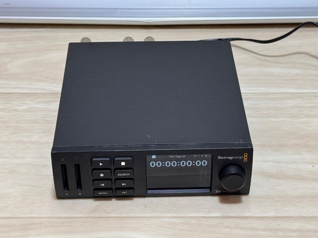 Blackmagic Design HyperDeck Mini 動作確認済み