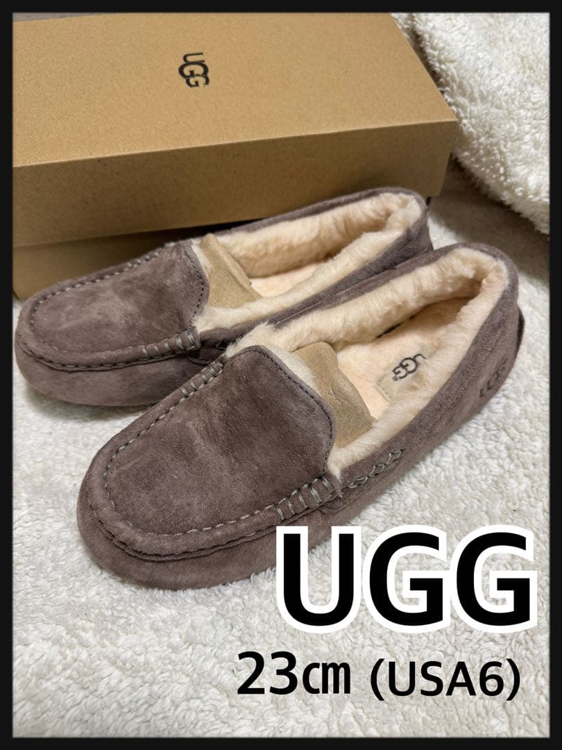 ［美品］UGG モカシン 23cm (USA6) Ansley SLA