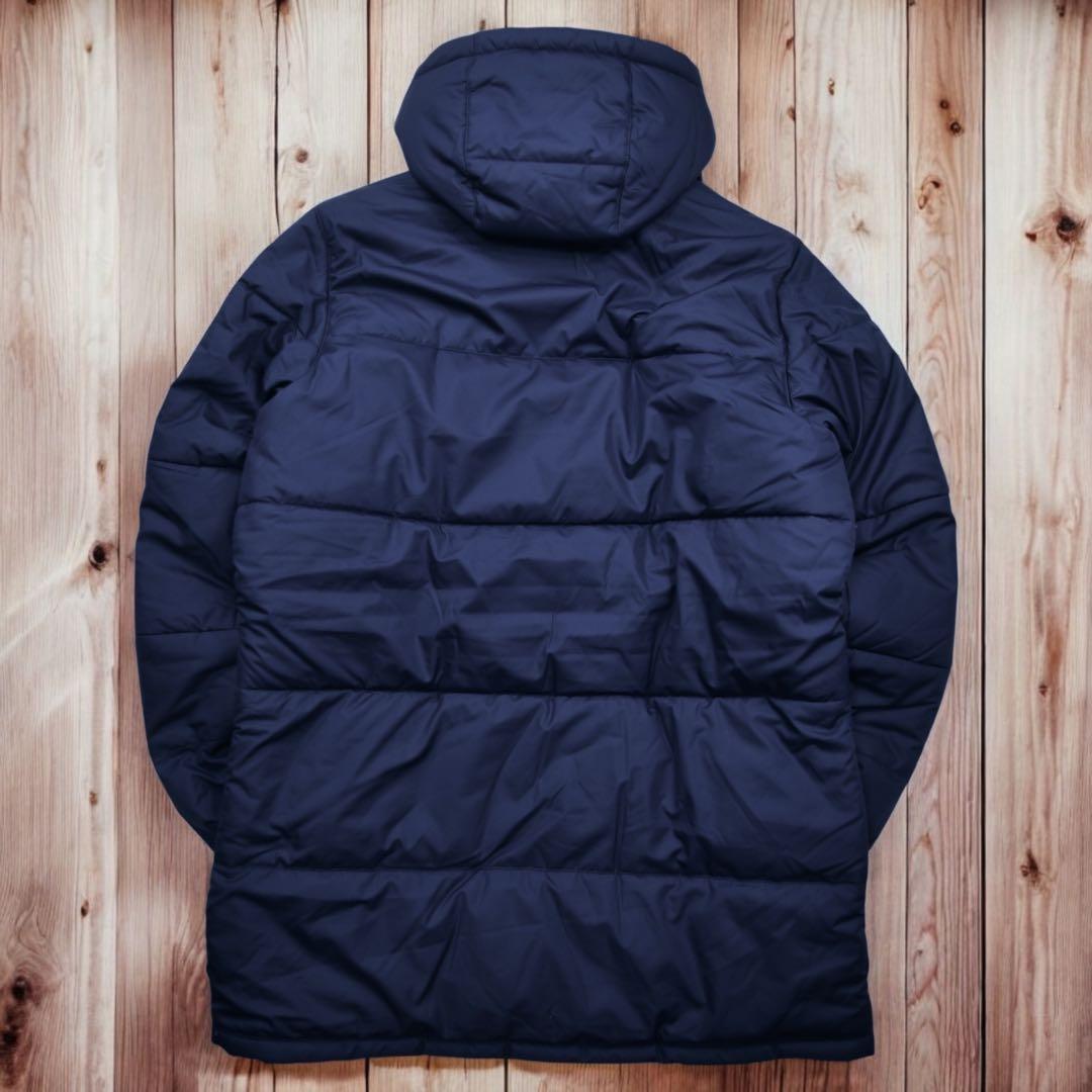 11M384◯NIKE カレッジ 中綿 ダウンコート ベンチコート アウター M