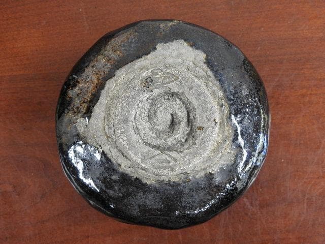 瀬戸釉茶碗　保存箱有　M９３５