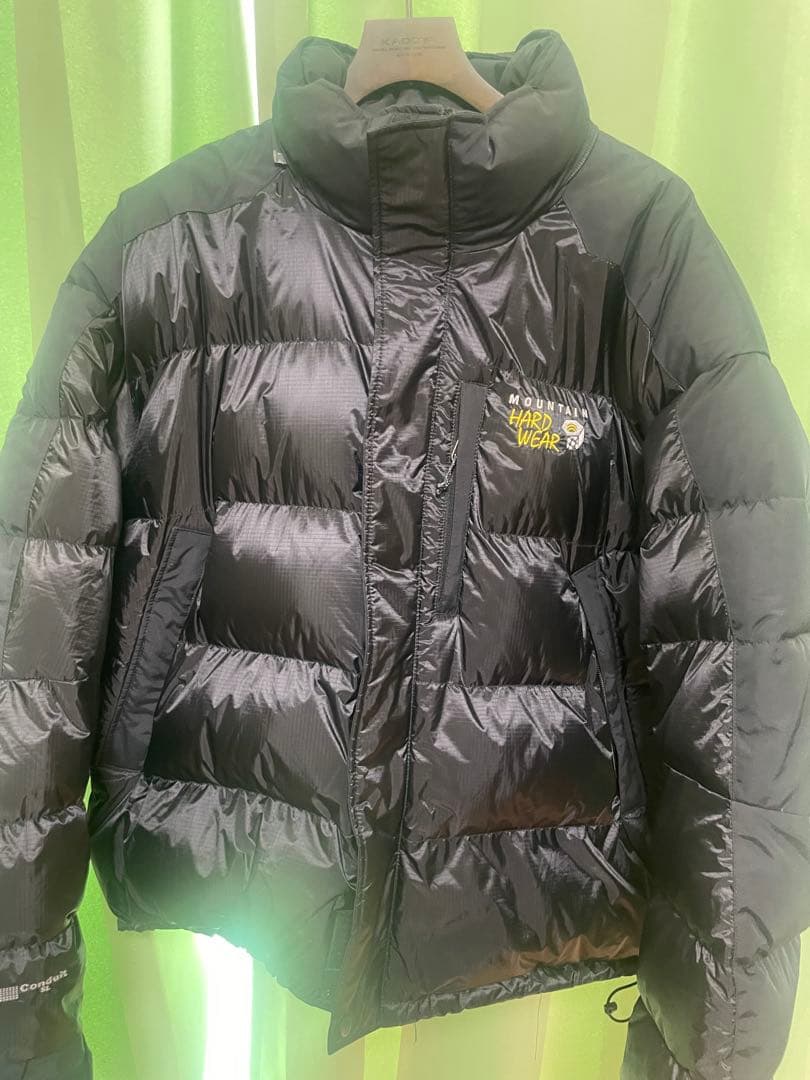 MOUNTAIN HARD WEAR フード付きダウンジャケット XL 黒