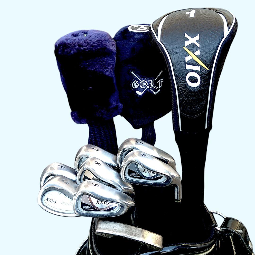 XXIOゴルフセット やさしく飛ばせる高級ゴルフクラブ XXIO9ドライバー他