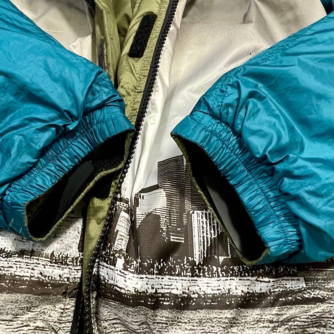 Schott ショット リバーシブル 中綿ナイロンジャケット 自由の女神 カーキ