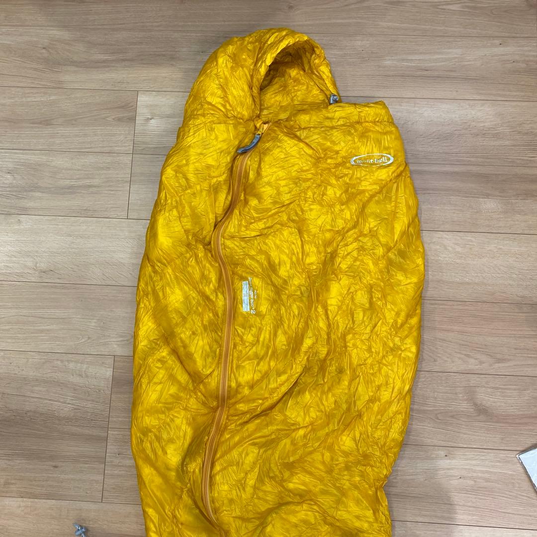 モンベル　アルパイン　ダウン　ハガー　#2 EX800シュラフ　寝袋