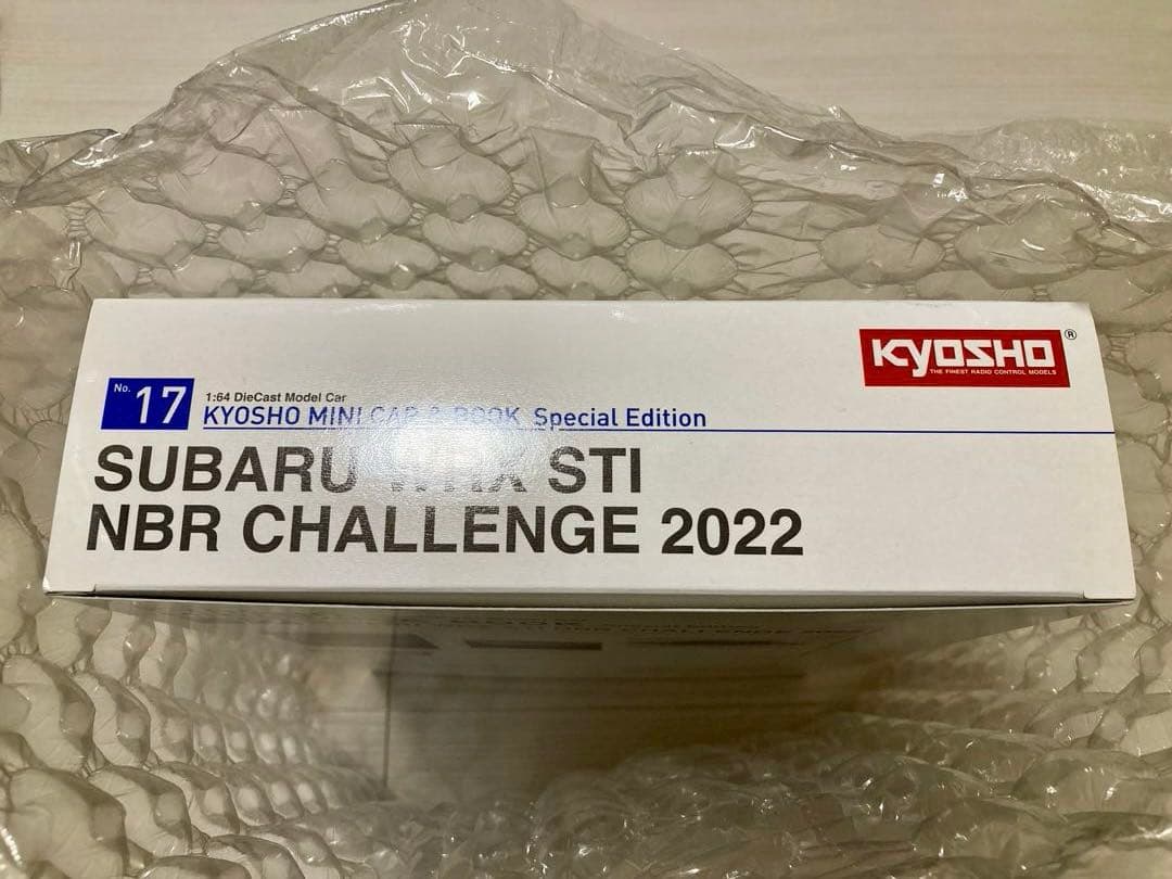 京商MINI CAR&BOOK17 SUBARU WRX STI NBR OL版