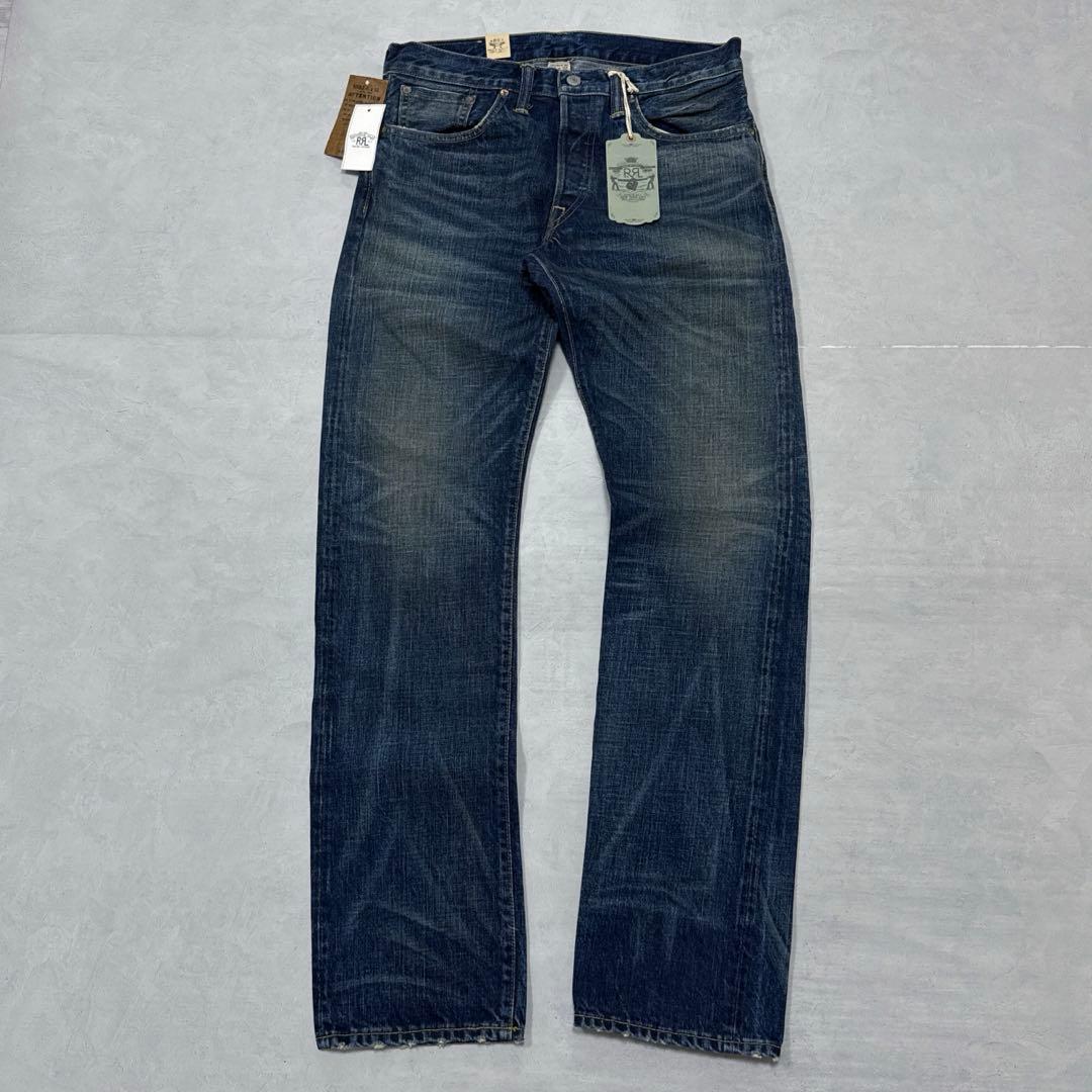 新品RRLダブルアールエル YOSEMITE ローストレート デニム アメリカ製
