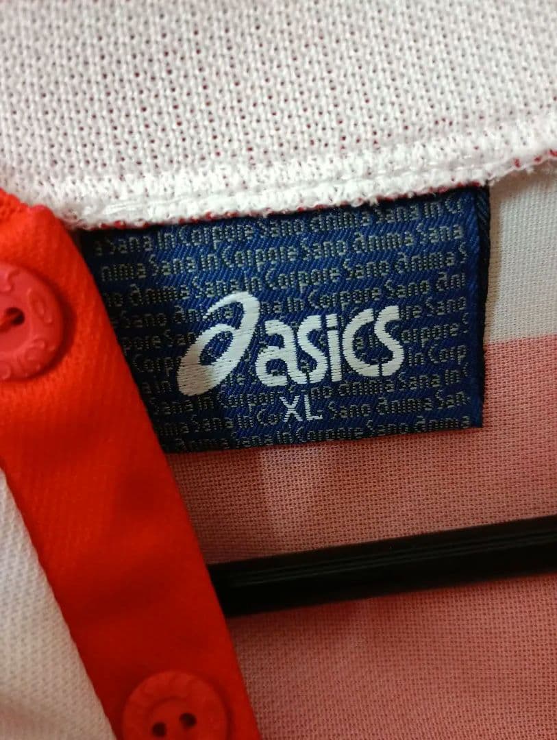 サンダーランド ユニフォーム XL 赤白 asics