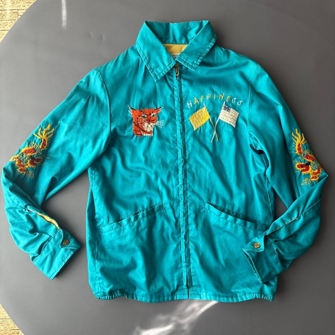 【ゆたん★様お取り置き】ビームス テーラー東洋 ベトナムマップ スカジャン