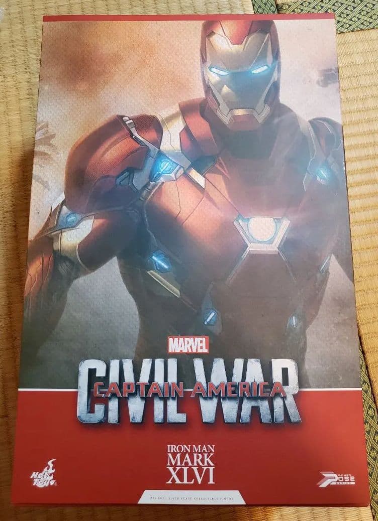 【新品未使用】ホットトイズ『シビル・ウォー/キャプテン・アメリカ』マーク46