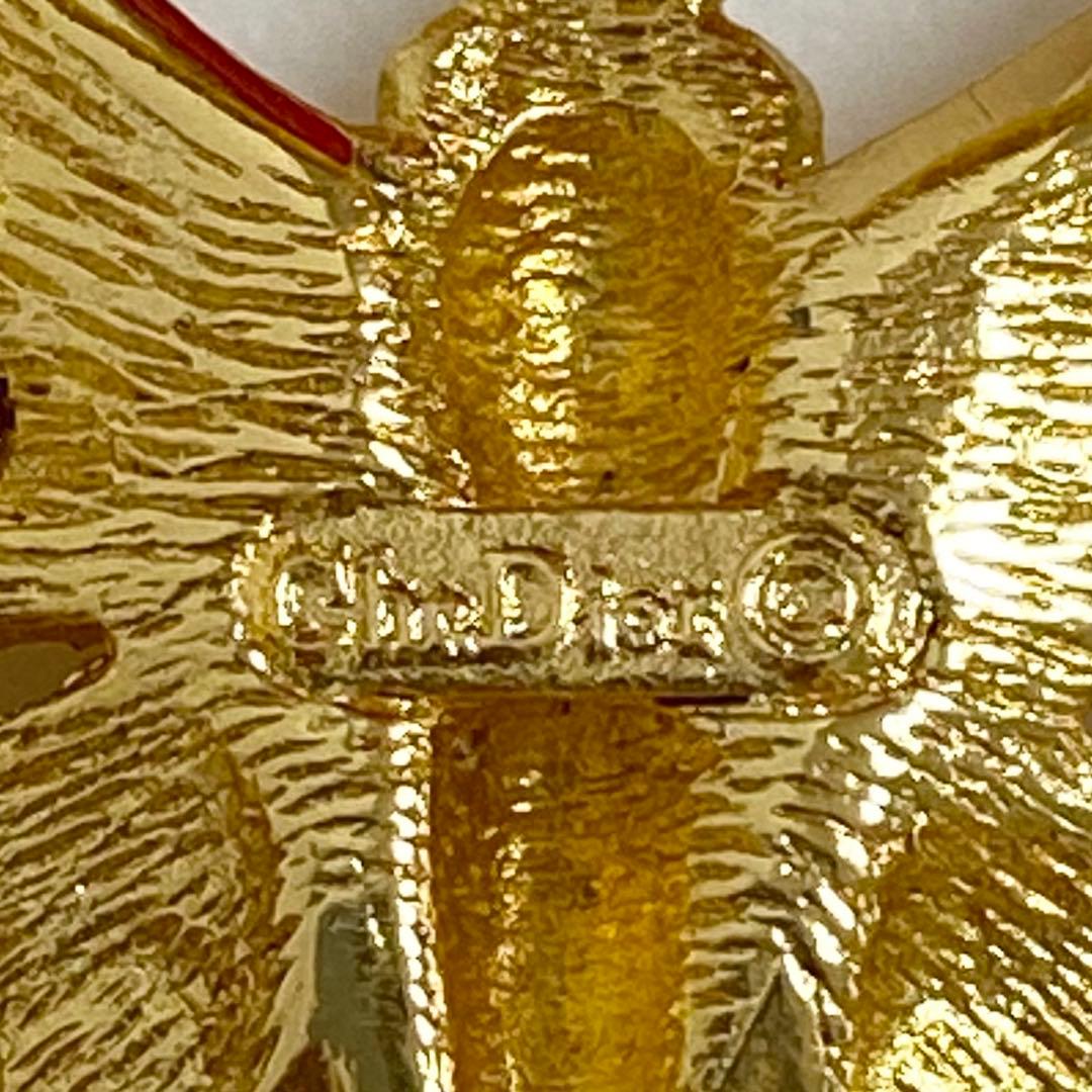 Christian Dior ブローチ ヴィンテージ 蝶