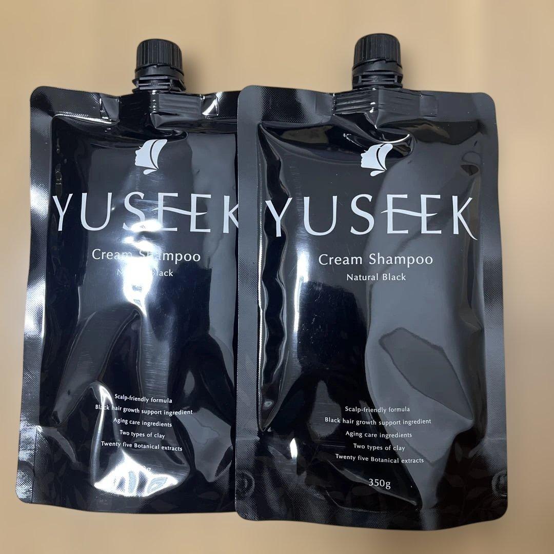 YUSEEK クリームシャンプー350g 2個セット
