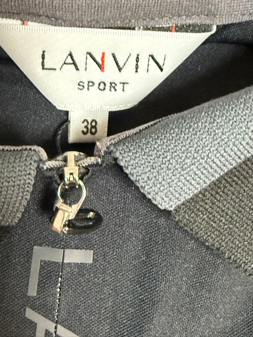 LANVIN SPORT ハーフジップ長袖シャツ