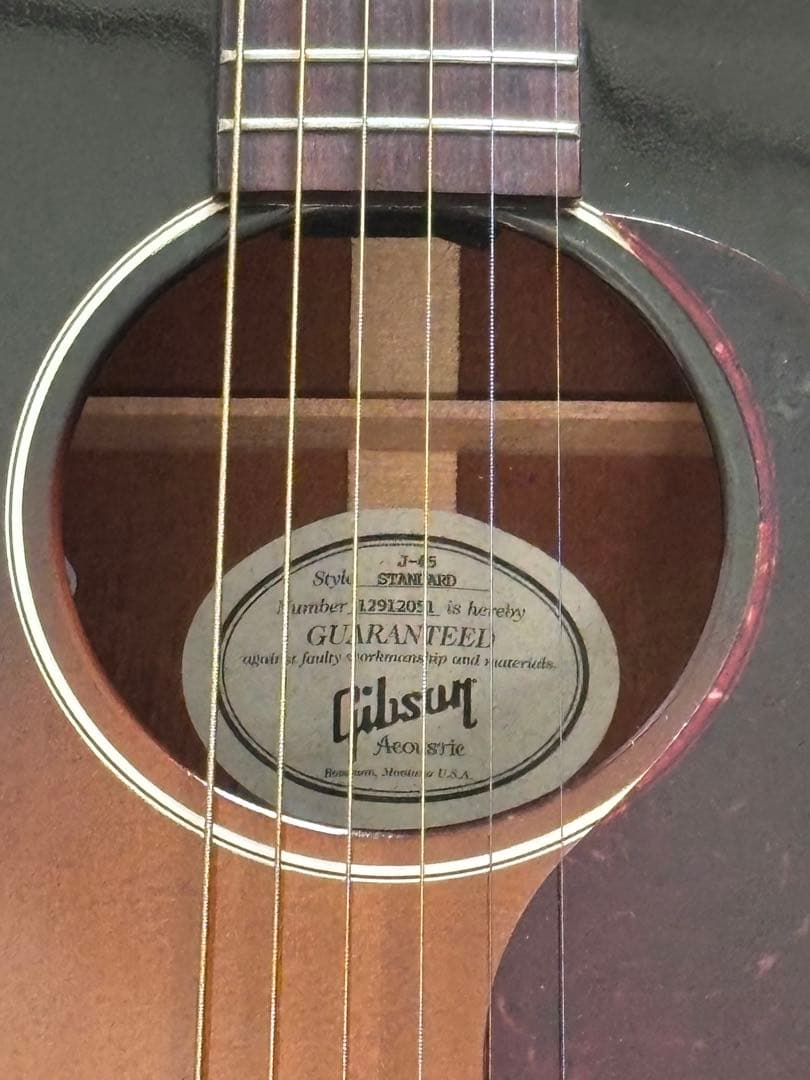 gibson j-45 standard　ギター　ギブソン　2012