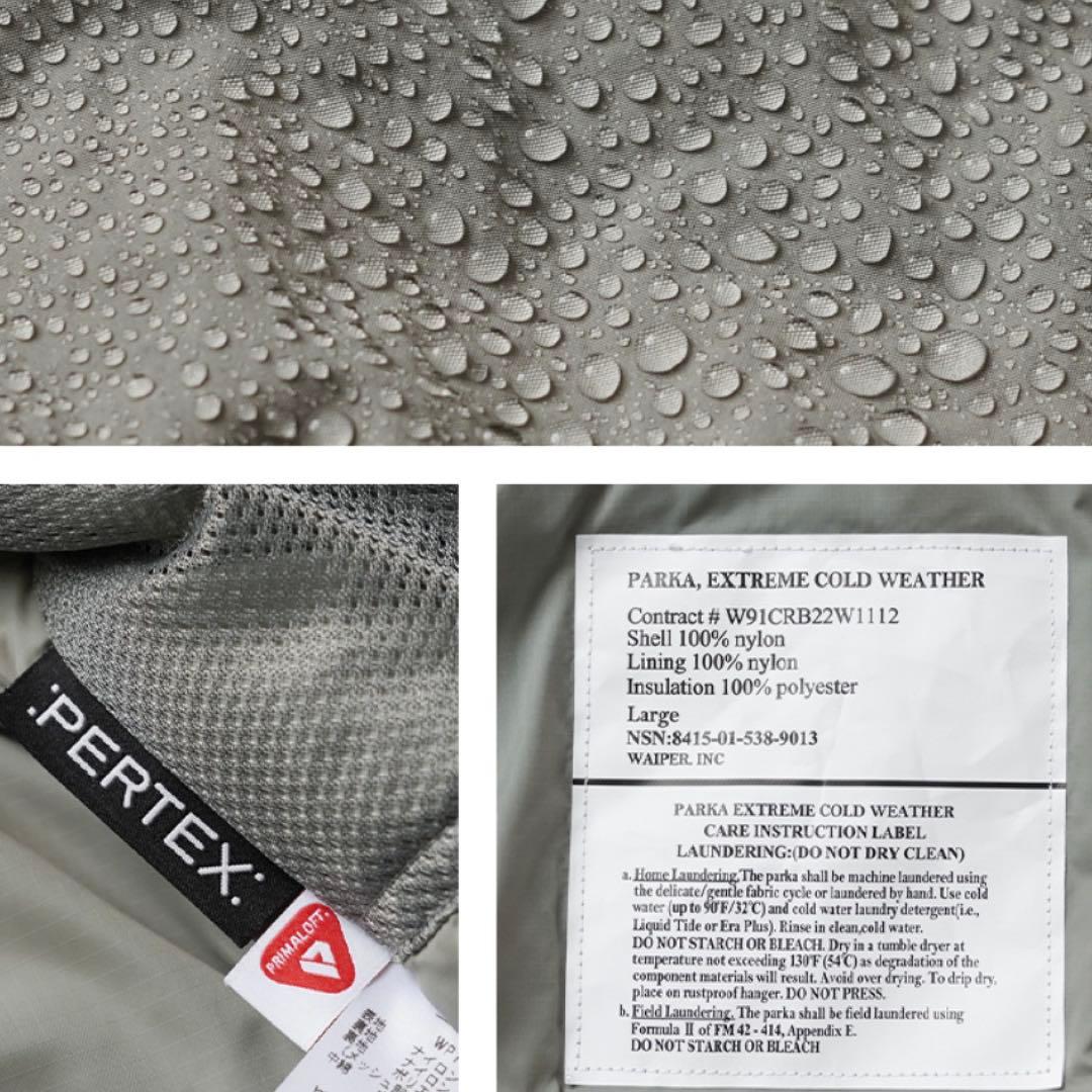 WAIPER米軍ECWCS GEN III LEVEL7 Lサイズ　ブラック